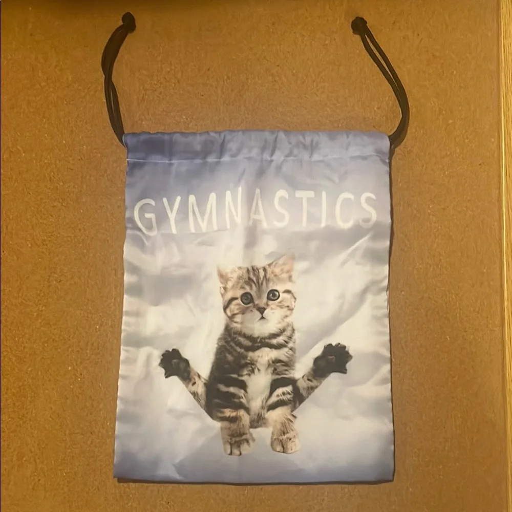 Cute Cat Gymnastics Grip Bag